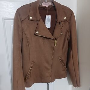 Philosophy faux leather jacket NWT